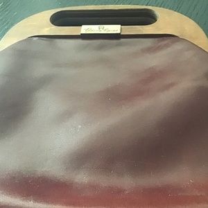 Etiienne Aigner small and burgundy